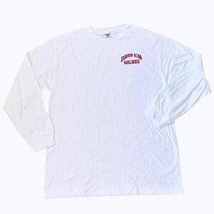 Death Row Records White Long Sleeve Tee